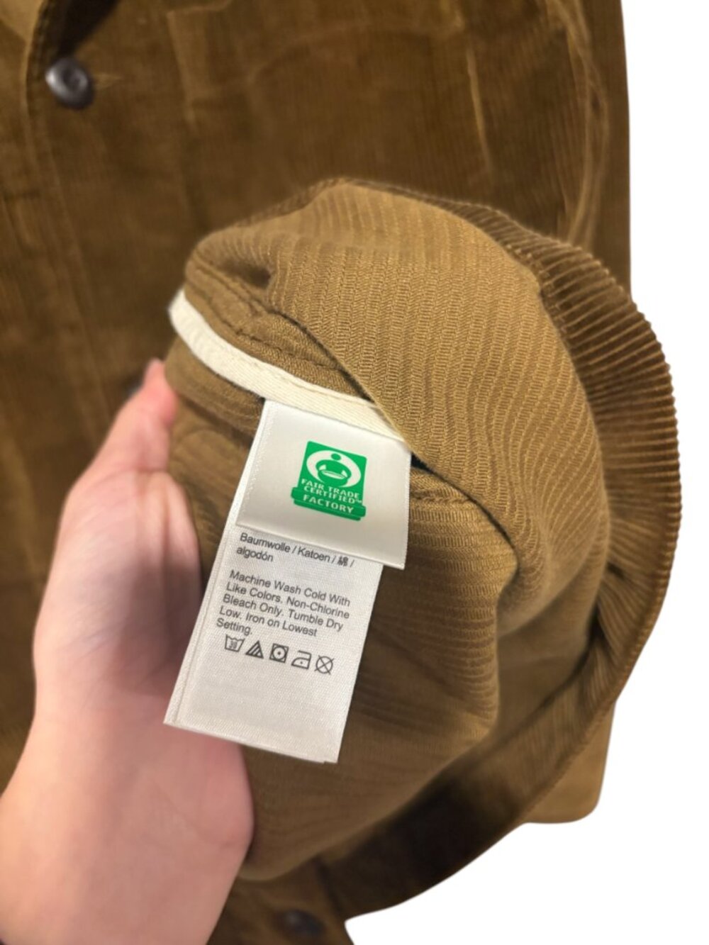 Wallace & Barnes Corduroy Chore Jacket - Picture 8 of 10